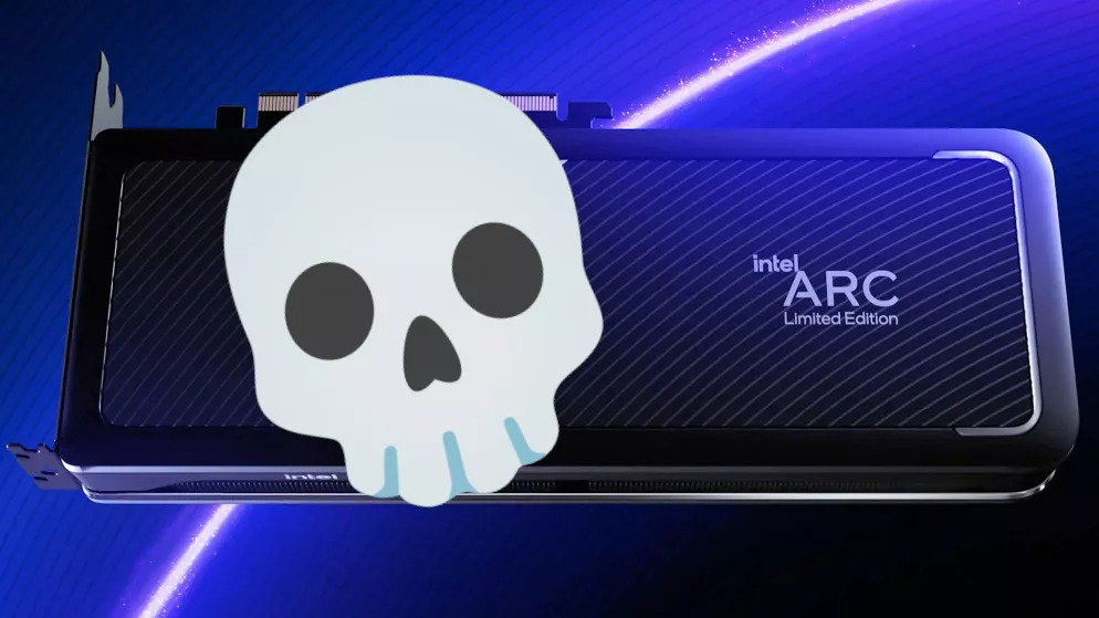 Intel vừa loại bỏ GPU Arc hàng đầu của riêng mình