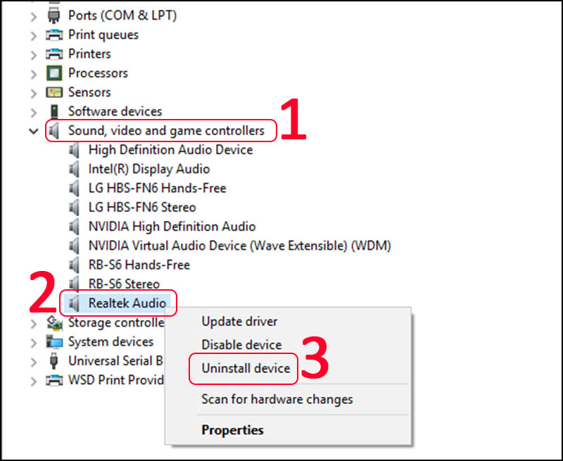 Hướng dẫn khắc phục lỗi laptop không có Realtek HD Audio Manager