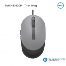 Chuột có dây Dell MS3220P – Titan Gray